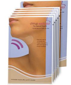 img 2 attached to 🔥 Chin Slimming Applicator and Face Wrap for Double Chin Reduction, Neck Slimming, Shaping, and Firming | Box of 5 Wraps (Masks)