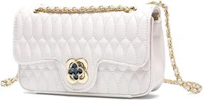 img 4 attached to YXBQueen Fashion Leather Crossbody Shoulder Women's Handbags & Wallets