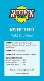 img 3 attached to Audubon Park Nyjer/Thistle Seed Wild Bird Food - 5.5-Pounds