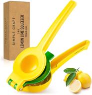 🍋 effortless juice extraction with the simple craft 2-in-1 lemon squeezer – manual hand press for lemon and lime juicing in seconds logo