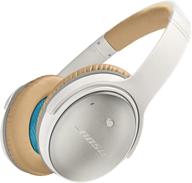 bose quietcomfort 25 acoustic noise cancelling headphones for apple devices - white (wired 3.5mm) - enhanced seo logo