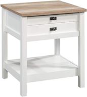 🛏️ sauder cottage road nightstand with soft white finish логотип