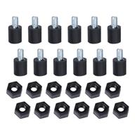 🔩 iflight 12pcs m3x7+4.5 anti-vibration fixed screws mounting hardware spacer standoff rc screws kit with 12pcs m3 nylon hex nut for naze32 cc3d f3 f4 flight controller fpv racer logo