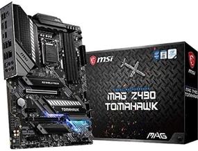 img 2 attached to MSI MAG Z490 Tomahawk Gaming Motherboard: ATX, 10th Gen Intel Core, LGA 1200 Socket, DDR4, CF, Dual M.2 Slots, USB 3.2 Gen 2, Type-C, 2.5G LAN, with Mystic Light RGB - Ultimate Gaming Performance