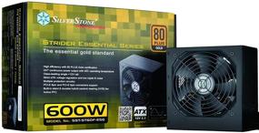 img 4 attached to 💡 Silverstone Tek 600W Single +12V Rail ATX 12V v2.3 Power Supply ST60F-ESG with 80 Plus Gold Certification and Active PFC