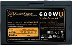 img 3 attached to 💡 Silverstone Tek 600W Single +12V Rail ATX 12V v2.3 Power Supply ST60F-ESG with 80 Plus Gold Certification and Active PFC