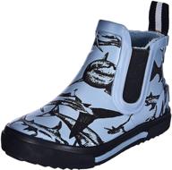 ботинки joules boys rainboots rain sharks для мальчиков логотип