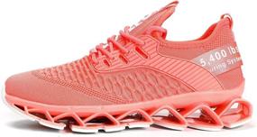 img 3 attached to Kapsen Fashion Sneakers Running Athletic Women's Shoes and Athletic