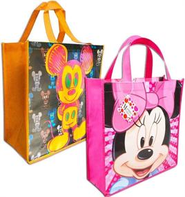 img 1 attached to Набор сумок Disney Mickey и Minnie Mouse, экологически безопасных