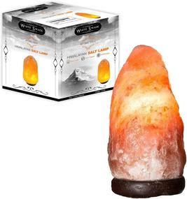 img 4 attached to 🌸 Enhance Your Space with the WhiteSwade Pink Crystal Himalayan Salt Lamp: UL Certified Dimmer Switch, Wood Base, and 15W Bulb Included. 6 ft Cord, Rock Crystal Hand Crafted – Perfect Gift for Feng Shui Enthusiasts!