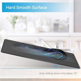 img 2 attached to 🖱️ Bitpro LGM Gaming Mouse Pad: Enhance Precision for Gaming and Office Use - Smooth Surface, High DPI Compatibility, Portable Design - 11.6"x9.5