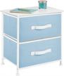 mdesign night stand table storage storage & organization for racks, shelves & drawers logo