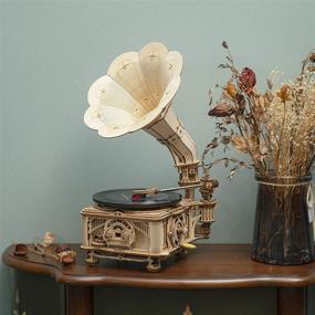 img 3 attached to 🎵 Vintage ROKR Phonograph Gramophone Decoration for Children