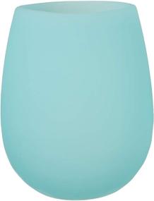 img 3 attached to Shark Skinz Shark Skinzz Pastel Silicone Drinkware Set - 16oz, Multicolor (Pack of 4)