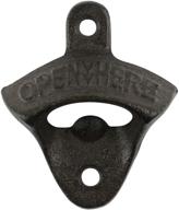 🍺 1 piece of cast iron smoqio wall mounted bottle opener logo