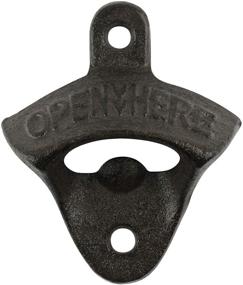 img 4 attached to 🍺 1 Piece of Cast Iron SMOQIO Wall Mounted Bottle Opener