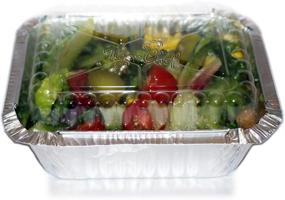 img 2 attached to TigerChef TC 20546 Aluminum Containers: Efficient Storage Solutions with High Capacity