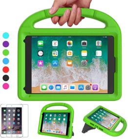 img 4 attached to 📱 Durable Lightweight Shockproof iPad Mini Case for Kids - VICVOL 7.9-inch Protective Cover with Screen Protector, Green - 5th/4th/3rd/2nd/1st Generation