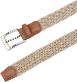 img 1 attached to Lavemi Braided Woven 👔 Men's Belt - 35 23590 1