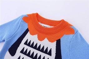 img 2 attached to 🎅 Mud Kingdom Reindeer Boys' Christmas Sweater - Stylish Clothing for Sweaters