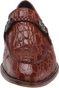 img 3 attached to STACY ADAMS Bellucci Loafer Cognac Men's Shoes for Loafers & Slip-Ons