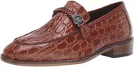 stacy adams bellucci loafer cognac men's shoes for loafers & slip-ons logo