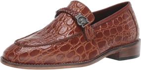 img 4 attached to STACY ADAMS Bellucci Loafer Cognac Men's Shoes for Loafers & Slip-Ons
