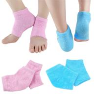 zhiqtoes gel moisturizing heel socks logo