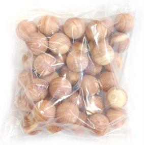 img 1 attached to 🌲 Cedar Elements Cedar Balls - 40 Count: Natural Moth Repellent and Closet Freshener