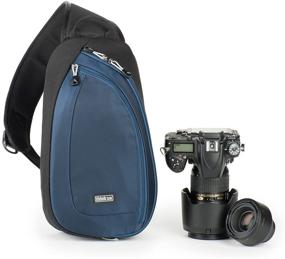 img 4 attached to Think Tank Photo TurnStyle 10 V2.0 - Blue 📷 Indigo: A Stylish and Innovative Camera Bag for On-the-Go Photographers