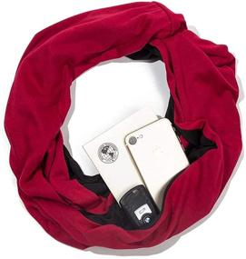 img 1 attached to Infinity Passport Lipstick Fashion Lightweight Women's Accessories for Scarves & Wraps