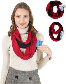 img 3 attached to Infinity Passport Lipstick Fashion Lightweight Women's Accessories for Scarves & Wraps