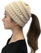 womens ponytail beanie slouchy skullcap outdoor recreation for outdoor clothing logo