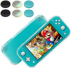 img 1 attached to 🎮 Complete innoAura Accessory Kit for NS Switch Lite: Portable Carry Case, Game Cartridges, TPU Cover, HD Tempered Screen Protectors - Essential Switch Lite Accessories
