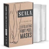 get soft and smooth feet with foot peel exfoliating mask - 2 pairs logo