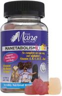 🍬 the mane choice manetabolism kids: повысьте здоровый рост волос с 60 жевательными конфетами. логотип