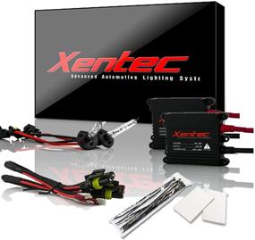 img 4 attached to 🔆 Комплект лампы ксеноновой HID Xentec H1 6000K - Пара ламп с 2 x 35W цифровым слим-балластом (Ультра-белый)