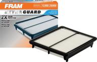 🔍 high-performance air filter, ca10468, compatible with acura and honda models - fram extra guard logo