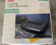 📼 vhs video rewinder with dual functionality logo