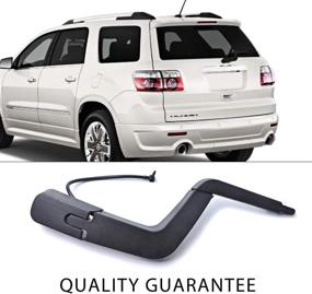 img 1 attached to 🚗 OTUAYAUTO Rear Wiper Back Arm Replacement for 2007-2012 GMC Acadia/SATURN Outlook