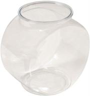 🐠 koller products 1/2-gallon fish bowl drum: clear, 6.3"l x 4.2"w x 6.3"h! find the perfect fish bowl. logo
