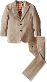 img 3 attached to Isaac Mizrahi Little Piece Linen Boys' Clothing