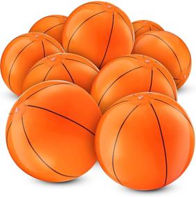 img 4 attached to 🏀 Inflatable Basketball Party Package by Bedwina