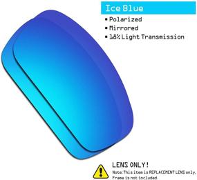 img 3 attached to SmartVLT Replacement Lenses Monster Sunglass Men's Accessories in Sunglasses & Eyewear Accessories