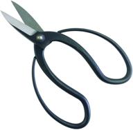 🔪 premium 180mm japanese made okubo scissors: ideal for bonsai and ikebana logo