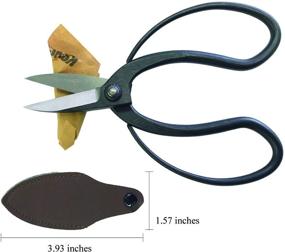 img 2 attached to 🔪 Premium 180mm Japanese Made Okubo Scissors: Ideal for Bonsai and Ikebana