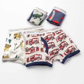 img 1 attached to Assorted Boys' Clothing: Toddler Underwear, Briefs Shorts, 3-Pcs Pack