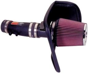 img 4 attached to 🚀 K&amp;N Cold Air Intake Kit: High Performance, 50-State Legal: Compatible with 2001-2004 Nissan Frontier, Xterra 3.3L V6, Part Number 57-6010 for Increased Horsepower