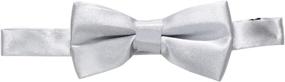 img 1 attached to 🎩 Timeless Elegance: American Exchange Big Boys' Solid Bowtie for a Dapper Look