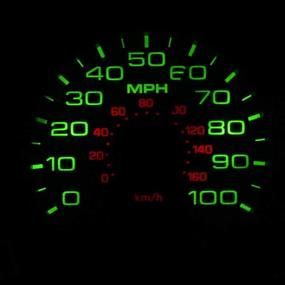 img 3 attached to 🔆 HERCOO White LED Instrument Gauge Cluster Speedometer Light Bulbs Compatible with 2005 2006 2007 Ford F250 F350 Super Duty